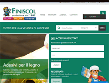 Tablet Screenshot of finiscol.com